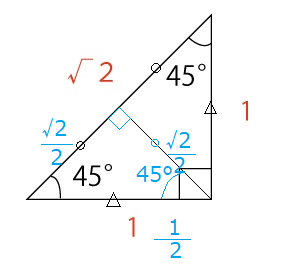 直角二等辺三角形-2